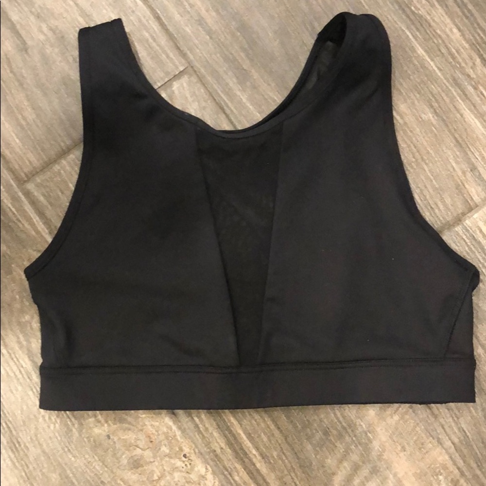 VSX Sport Bra w/ sheer front & back panels Size S